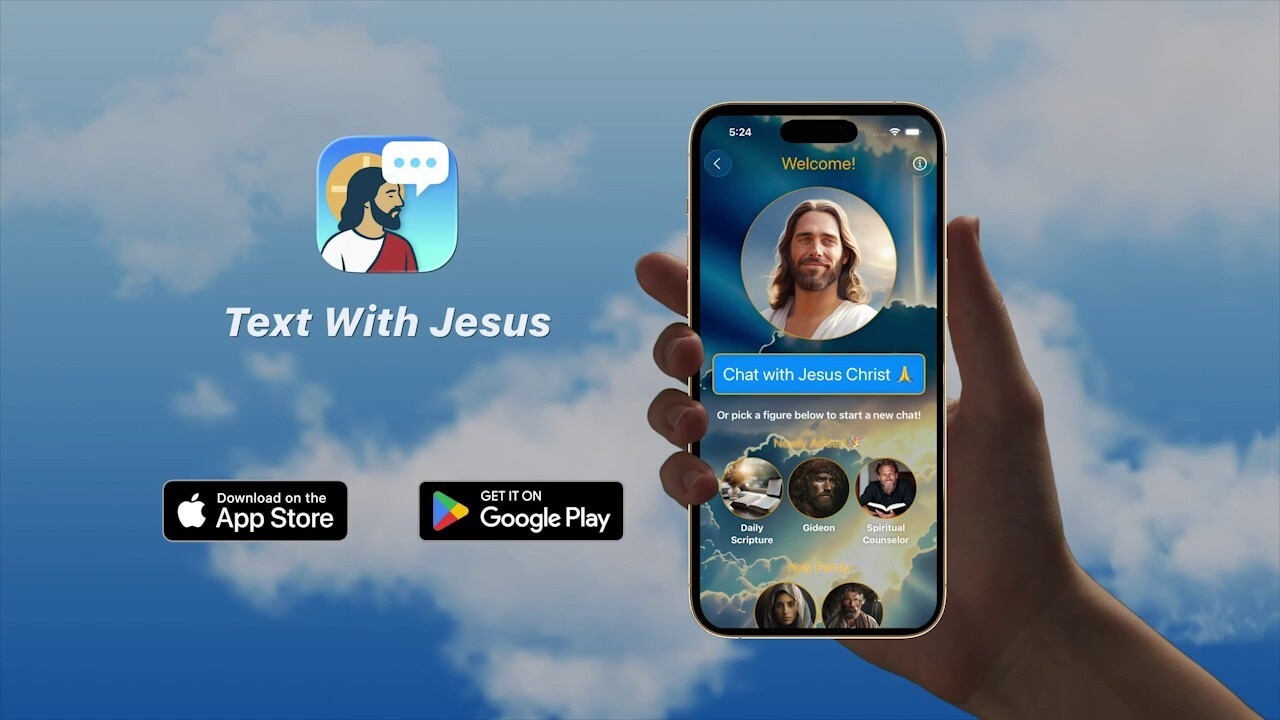 AI faith app ‘Text With Jesus’ demo shows how users chat with Biblical figures