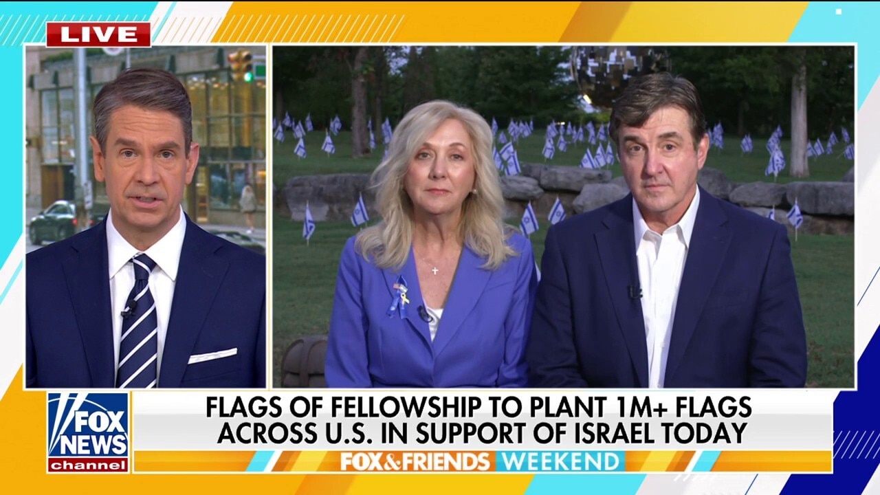 World Outreach Church looks to fly one million Israeli flags in show of solidarity.