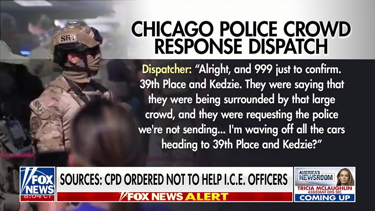 New audio reveals Chicago police ordered not to help ICE officers under attack