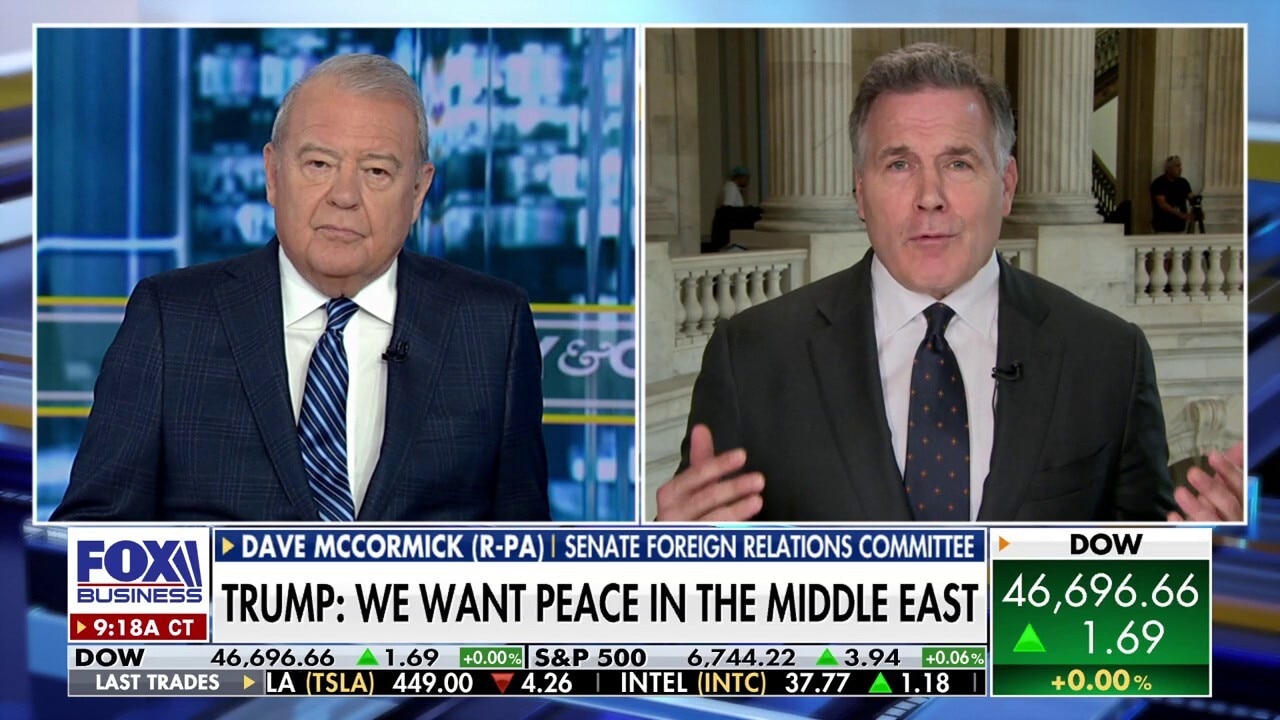 Sen. McCormick says Trump’s Middle East strategy echoes Abraham Accords success: ‘Historic moment’