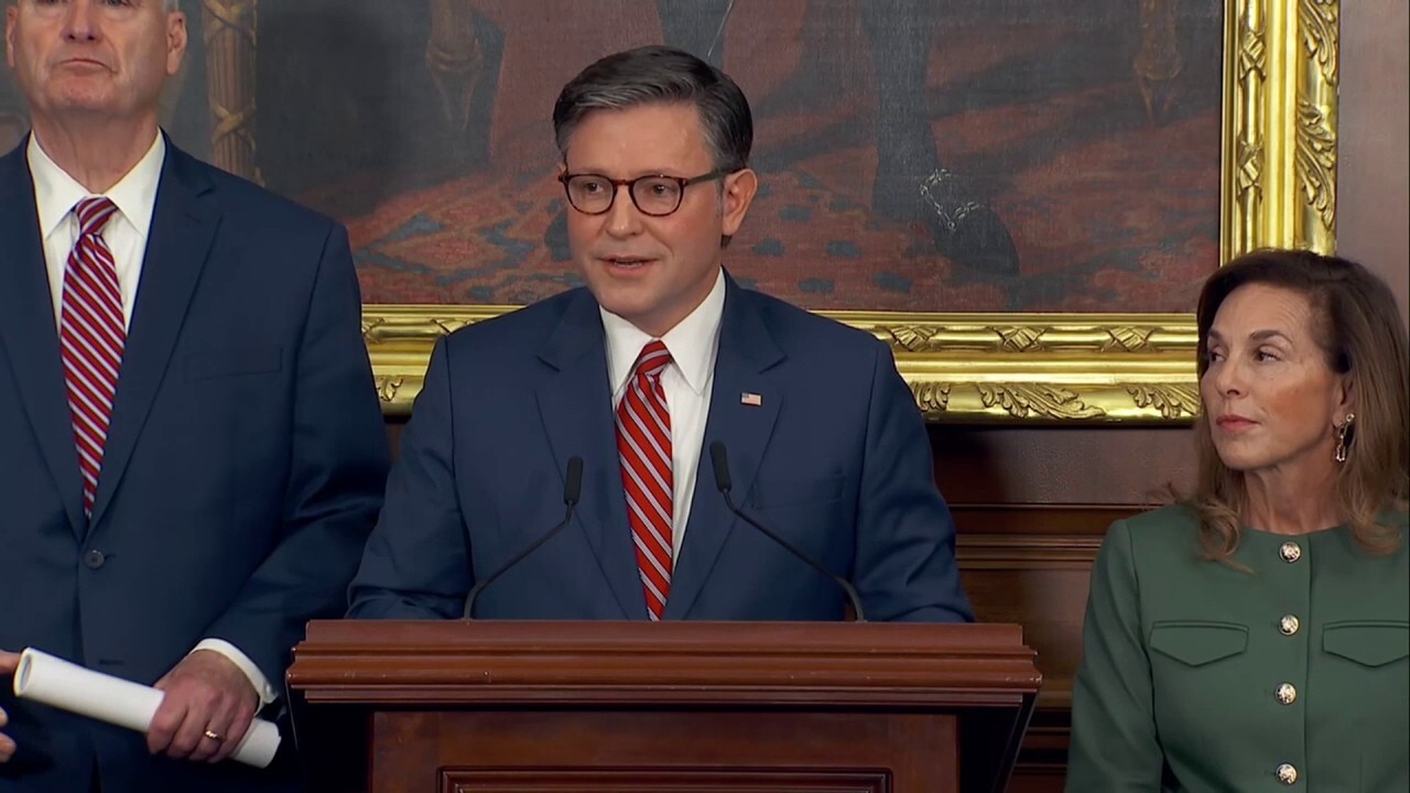 Mike Johnson weighs in on military pay during government shutdown