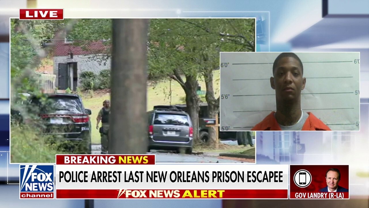  Louisiana governor grateful after police capture last escaped inmate: ‘We said we’d get them all’