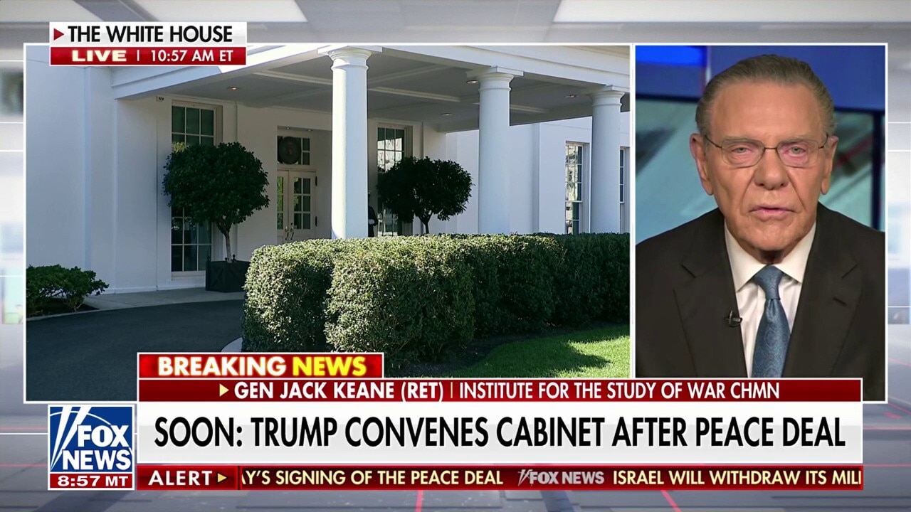 Gen. Keane: The possibility of peace and stability in the Mideast is now 'very real'