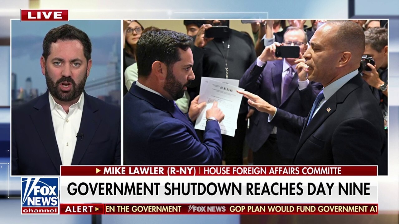 Mike Lawler addresses confrontation with Hakeem Jeffries over Obamacare extension