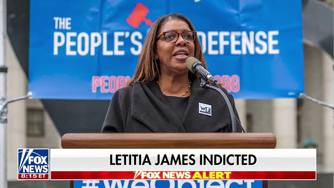 NY AG Letitia James indicted by grand jury