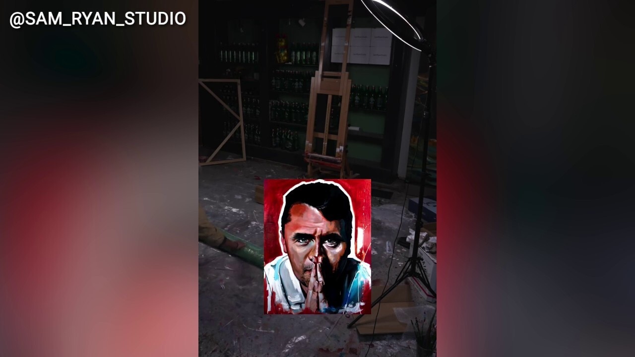 Viral Charlie Kirk portrait earns praise for faith-driven artist