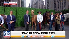 'Trail to Zero' horseback ride through NYC raises awareness for veteran suicide risk