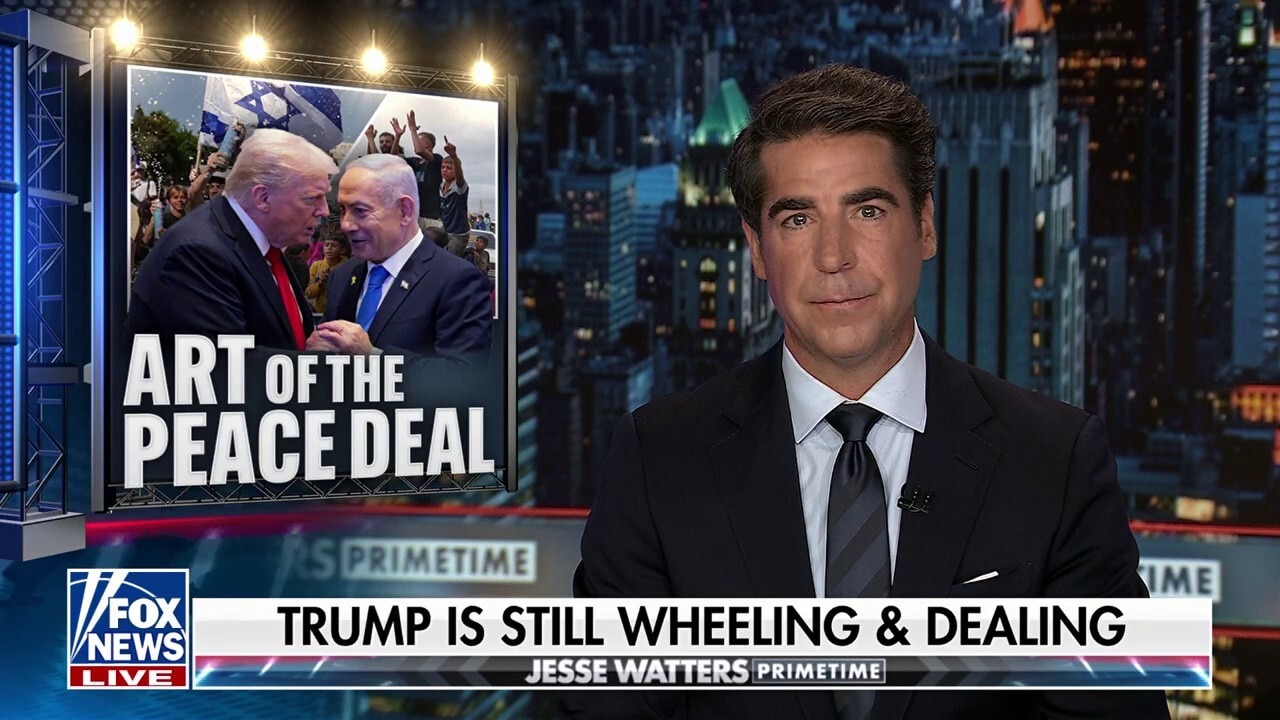 We're witnessing a historic presidential legacy being written in real time: Jesse Watters