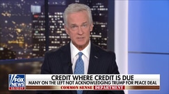 Trace Gallagher: Many on the Left could not bring themselves to give credit where credit's due