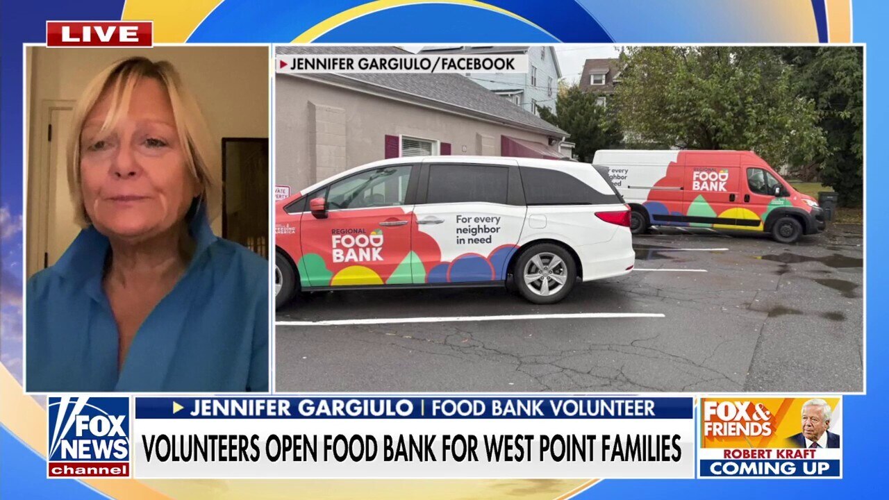 Pop-up food bank feeds West Point families amid shutdown 