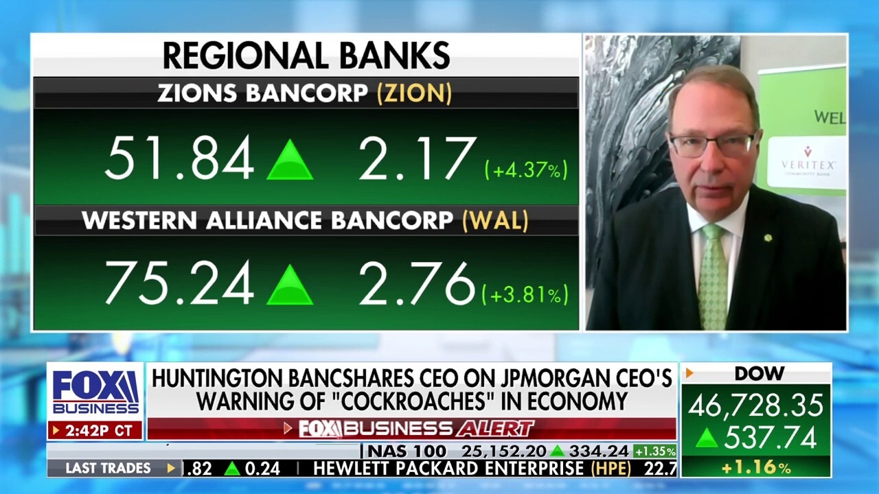 One of the biggest issues banks face is 'knowing who we're doing business with': Huntington Bancshares CEO