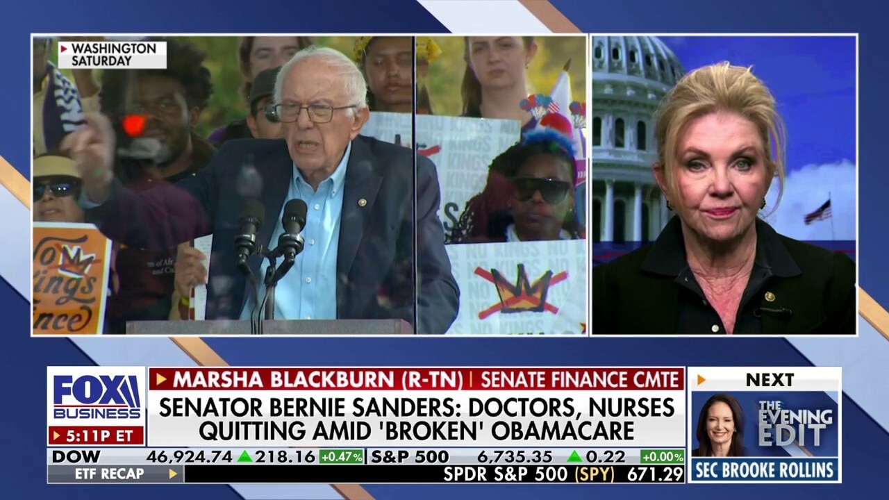 Democrats pushing closer to government-run healthcare and a single-payer system: Sen. Marsha Blackburn