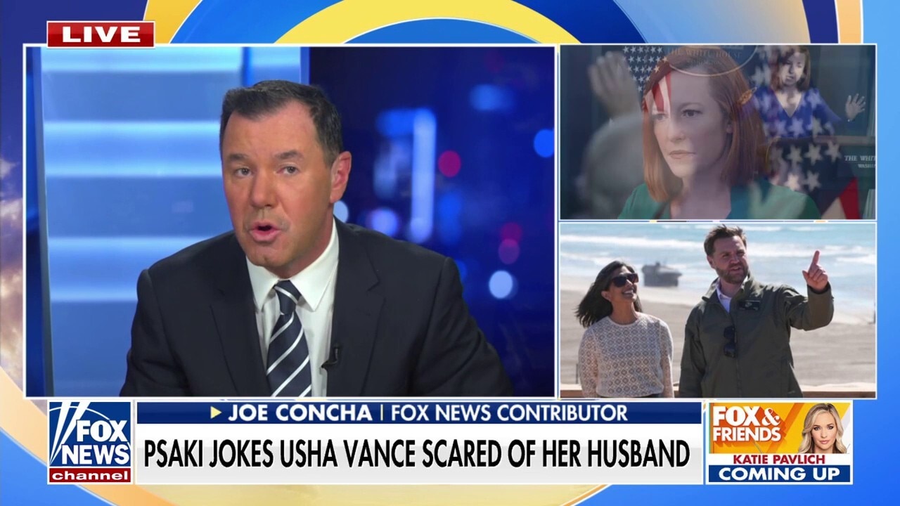 Jen Psaki called out for 'disturbing' comments on JD, Usha Vance: 'Outright slander'