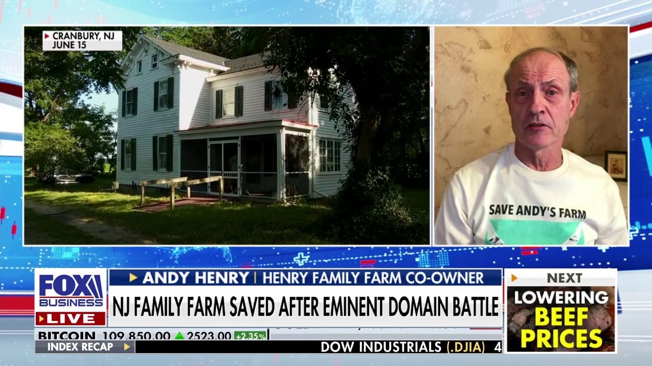 New Jersey family farm saved after eminent domain battle