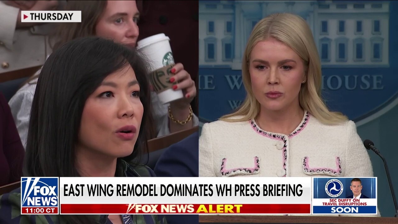 Trump's ballroom 'dominates' White House briefing: 'Is it a big story?'