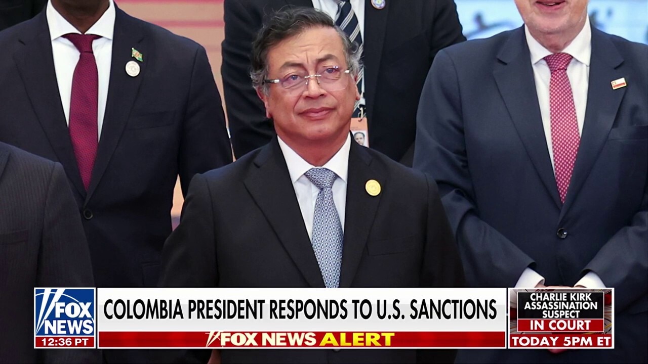 Colombian president responds to US sanctions