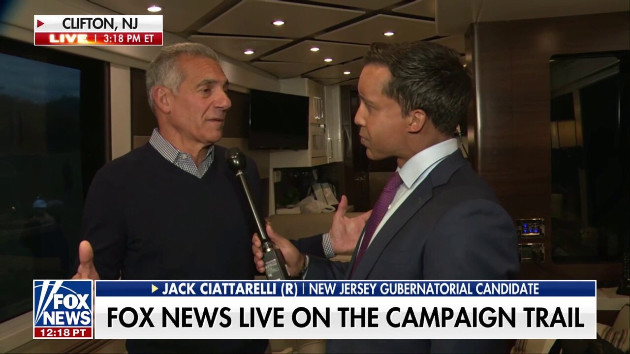 Ciattarelli shares closing campaign message days before Election Day