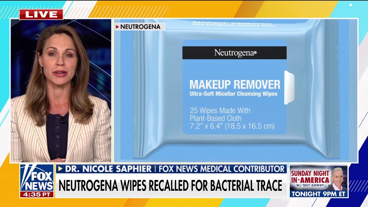 Neutrogena recalls makeup remover wipes in four states over bacteria risk