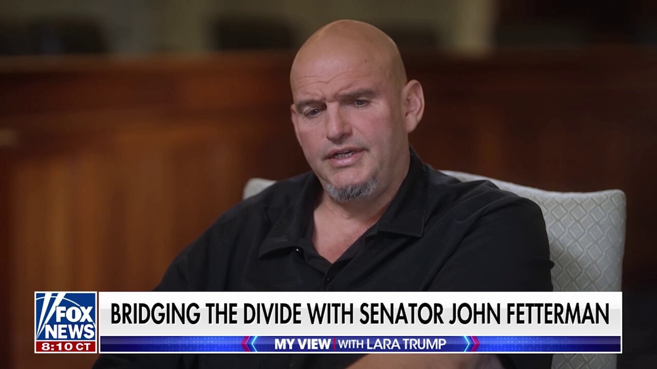 Pennsylvania Senator John Fetterman says we need to be talking to each other more 
