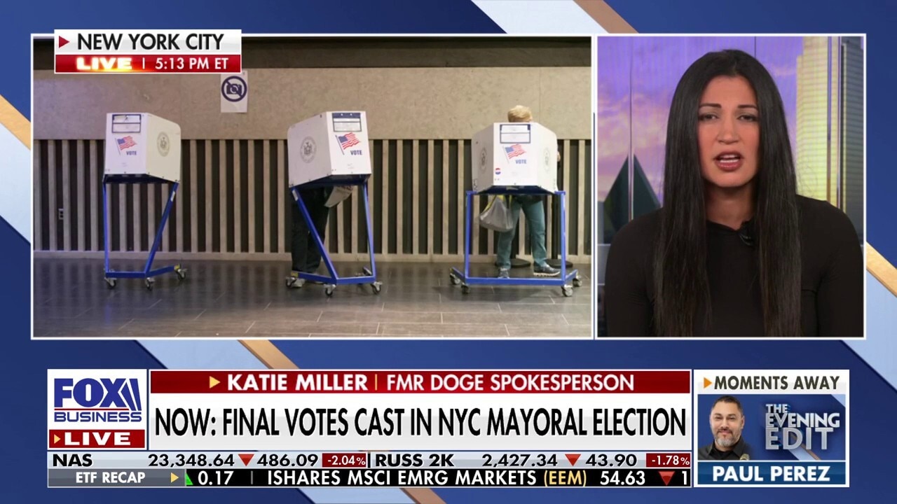 Katie Miller says a Mamdani win will lead to an exodus out of New York City 