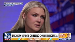 Erika Kirk opens up on moment she saw Charlie in the hospital