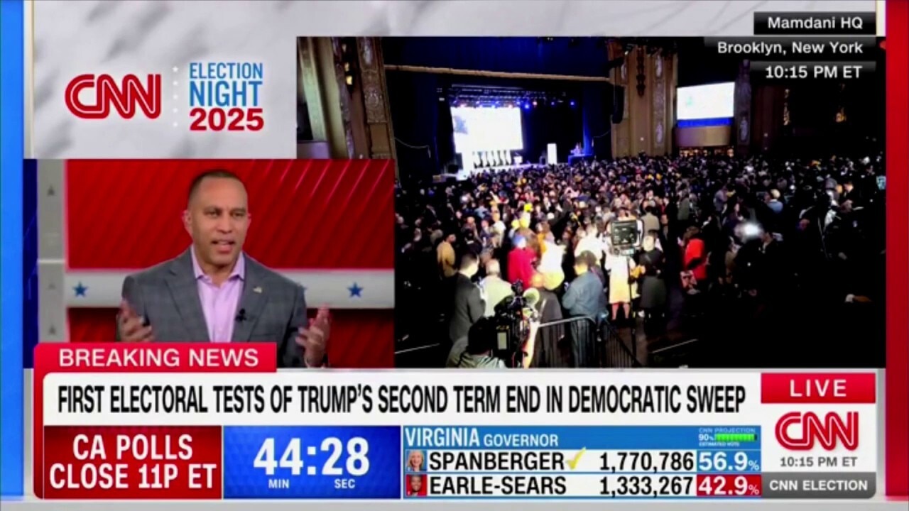 Jeffries gets pushback from CNN host after he says GOP shut down the government