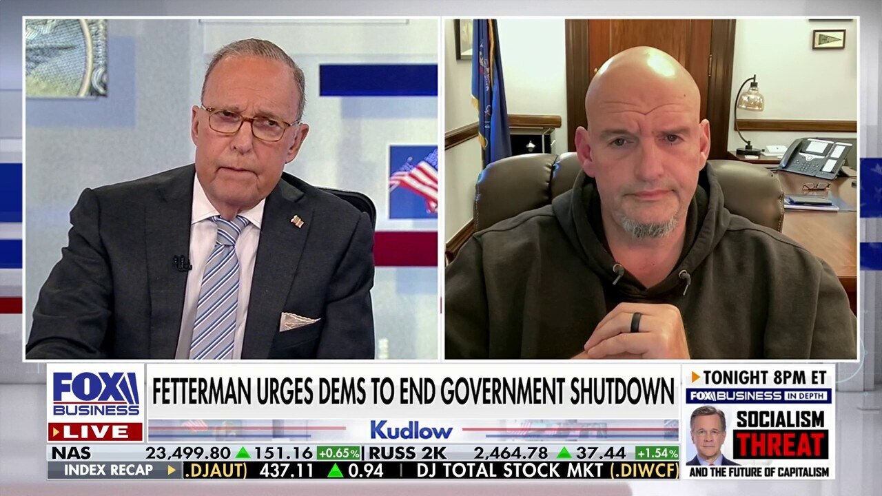 Sen. John Fetterman says the shutdown has ‘run its course’ 