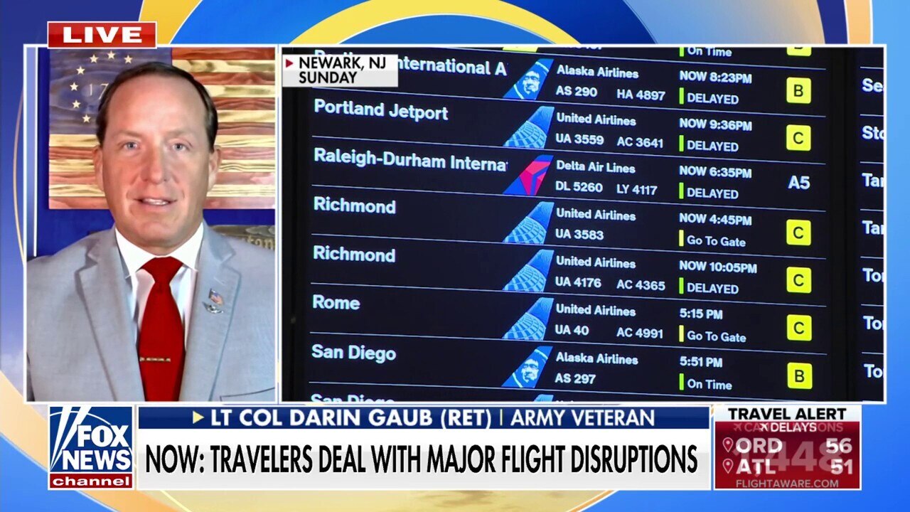 Travelers battling major flight disruptions as shutdown drags on