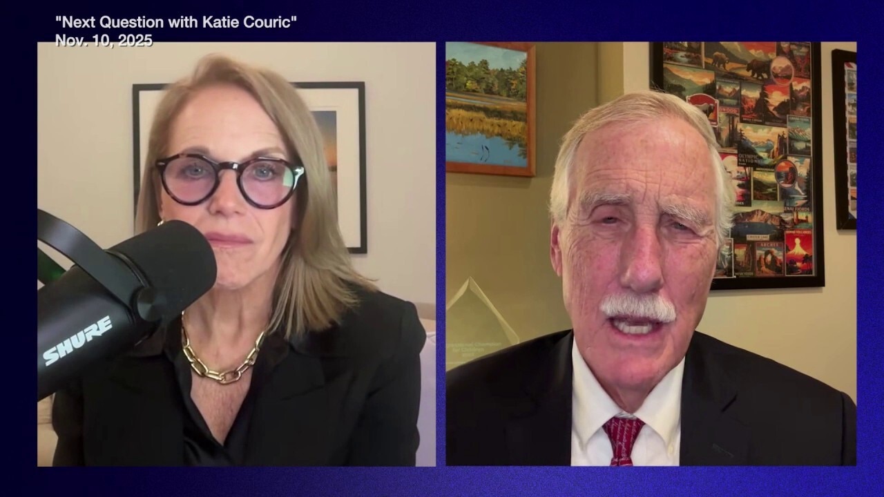 Sen. Angus King tells Katie Couric shutdown vote backlash has been 'spun up'