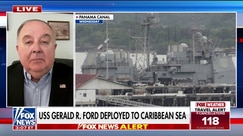  US Navy deploys largest aircraft carrier to Caribbean Sea