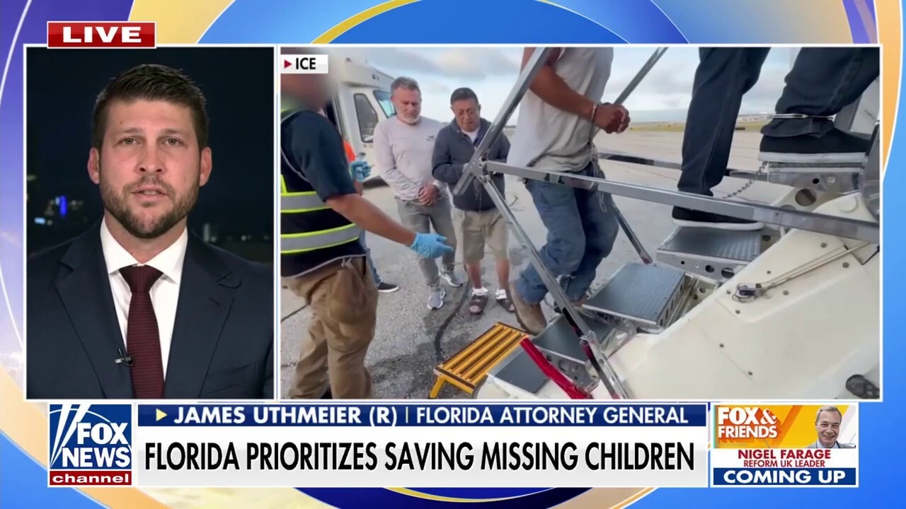 Florida AG announces massive child recovery operation bringing more than 100 kids home
