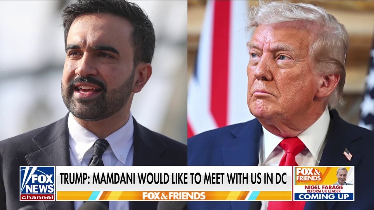 Trump says Mamdani would like to meet with him in DC