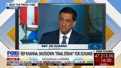 Democrat Ro Khanna slams party leadership, calls Schumer’s handling of shutdown ‘final straw’