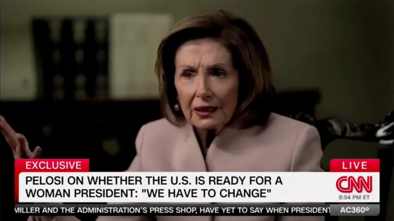 Nancy Pelosi responds to Michelle Obama's claim that America isn't ready for woman president, asks 'why not?'