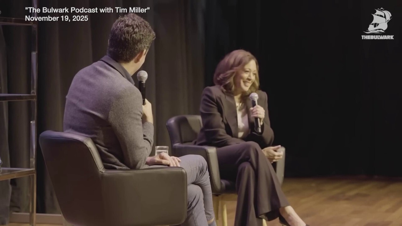 Harris confronted on remaining loyal to President Biden during campaign