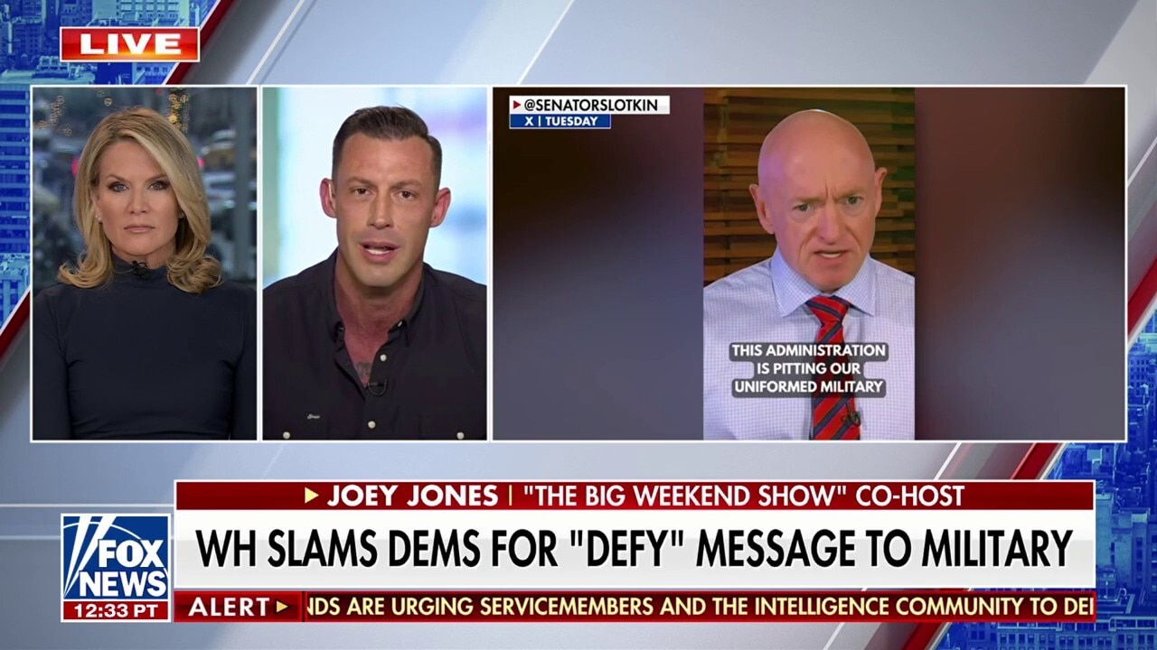 Retired Marine Joey Jones blasts Dems' 'defy' message, reveals what 'put flames through' him