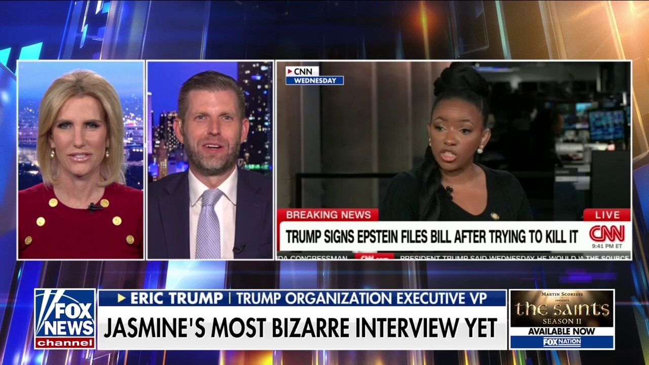 Eric Trump calls Jasmine Crockett’s CNN interview ‘foolish and silly’