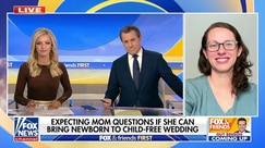 Expecting mom sparks debate over definition of 'child-free' wedding