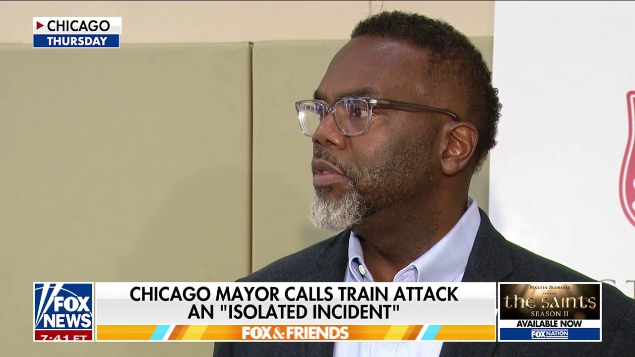 Chicago mayor says train attack by repeat offender an 'isolated incident'