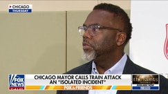 Chicago mayor says train attack by repeat offender an 'isolated incident'