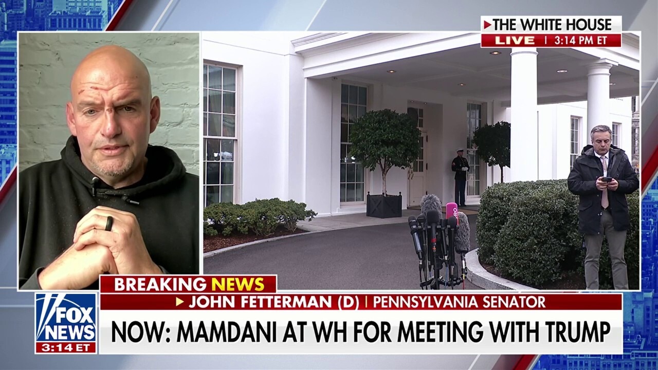 Fetterman predicts Trump, Mamdani meeting will be ‘cordial,’ ‘regular conversation’