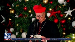 Cardinal Dolan leads prayer at Fox tree lighting