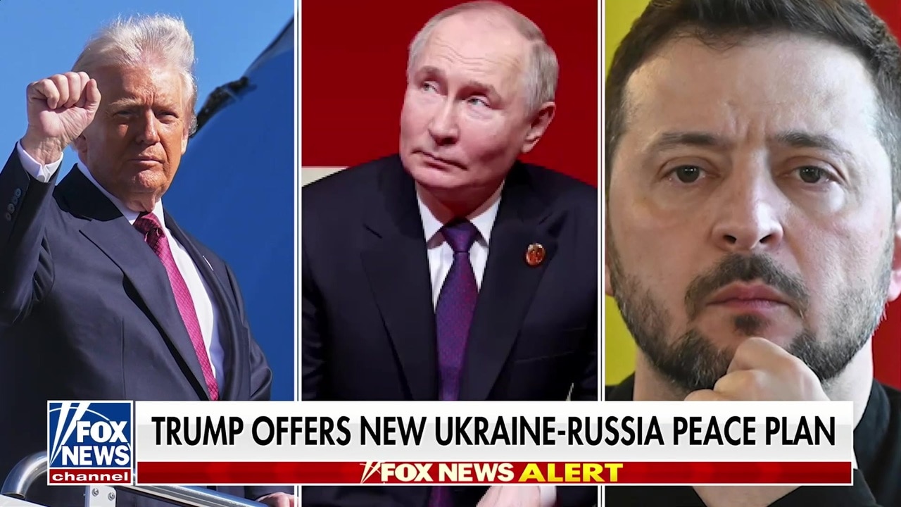 Trump offers new Ukraine-Russia peace plan; Putin, Zelenskyy react