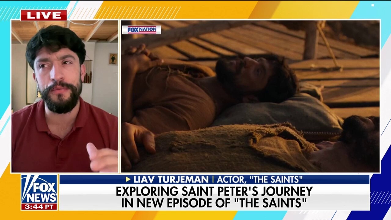 'Saints' actor Liav Turjeman describes his experience portraying St. Peter
