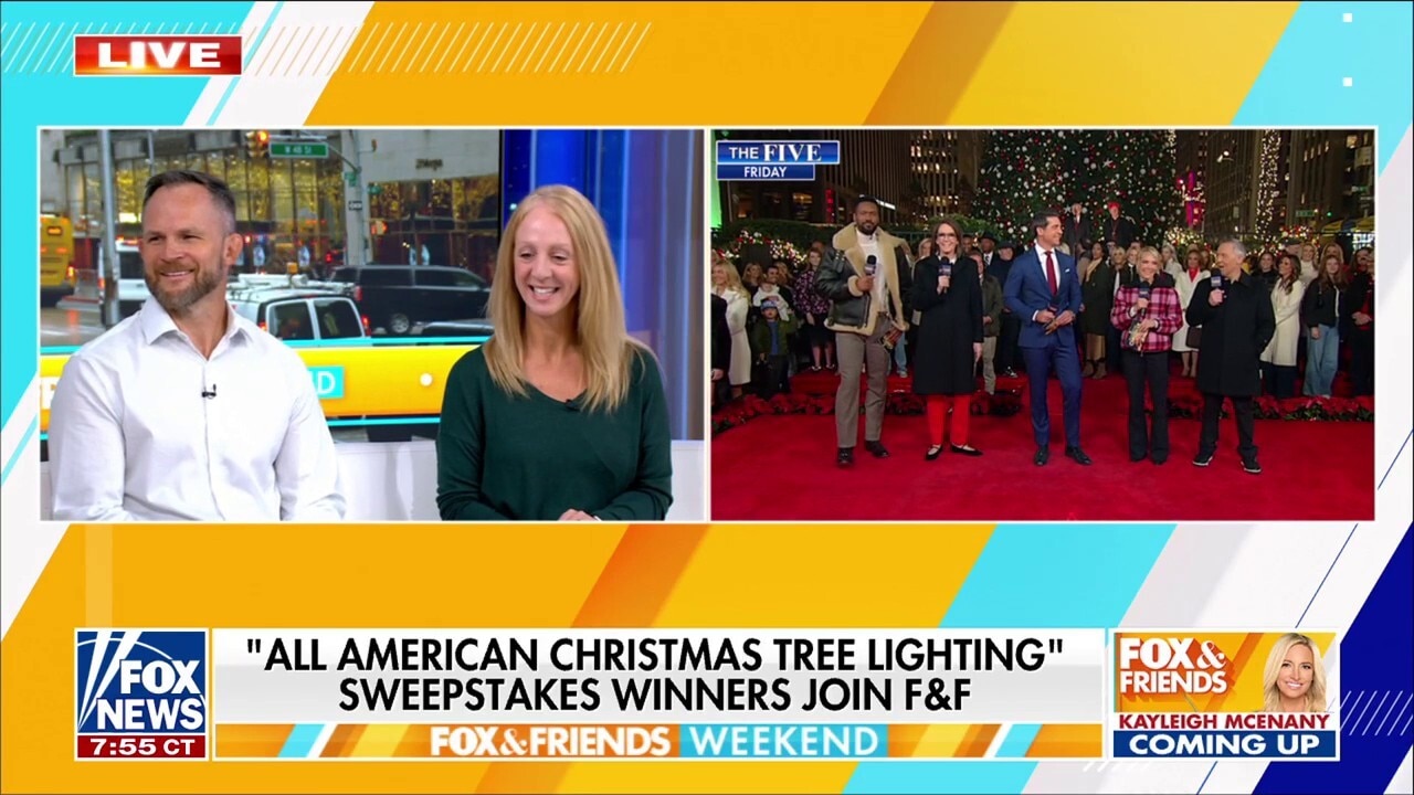 Fans win all-expenses paid trip to New York City to attend All-American Christmas tree lighting