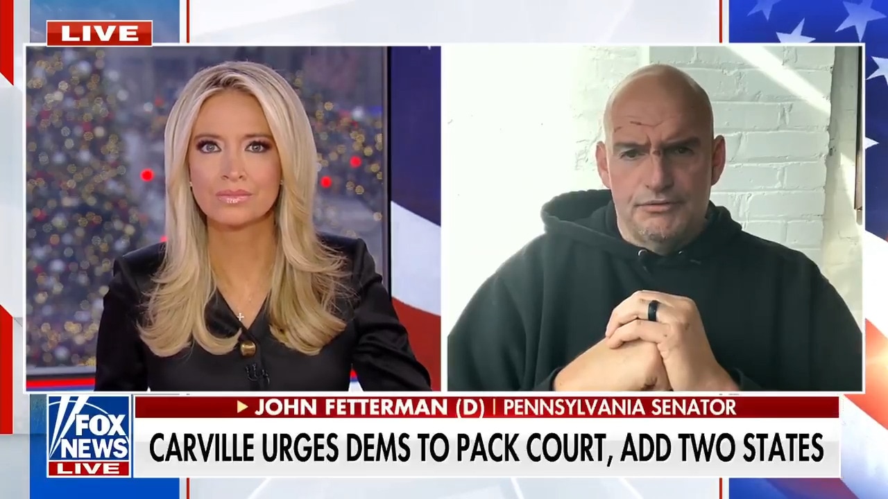 Sen. Fetterman rejects calls to pack Supreme Court, condemns socialism