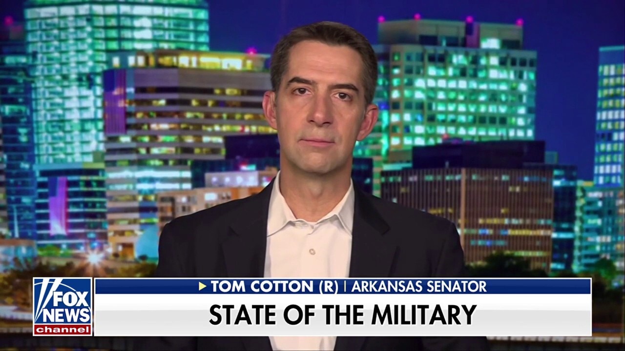 It is 'incumbent upon Congress' to fund the military ‘at a level appropriate’ to overcome global threats: Sen Tom Cotton