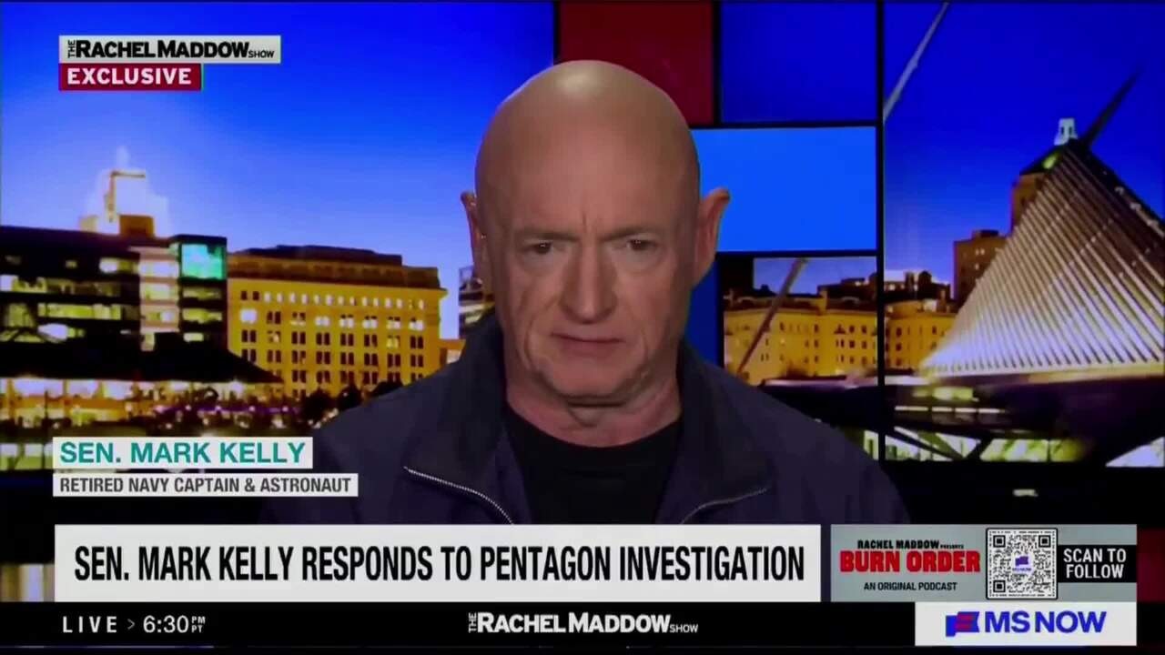 Mark Kelly fires back at Trump over military comments, says, ‘I will not be intimidated’
