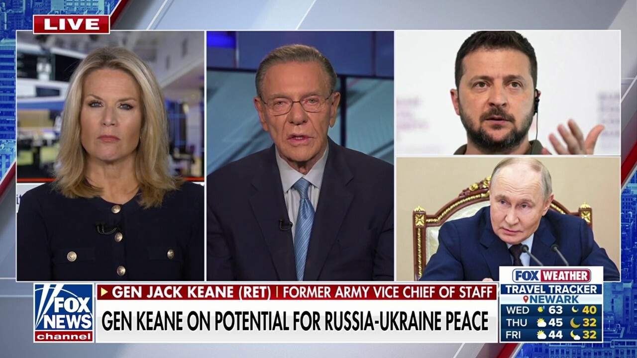 Gen Jack Keane: Putin is trying to ‘wear down’ the will of US, Europe and Ukraine