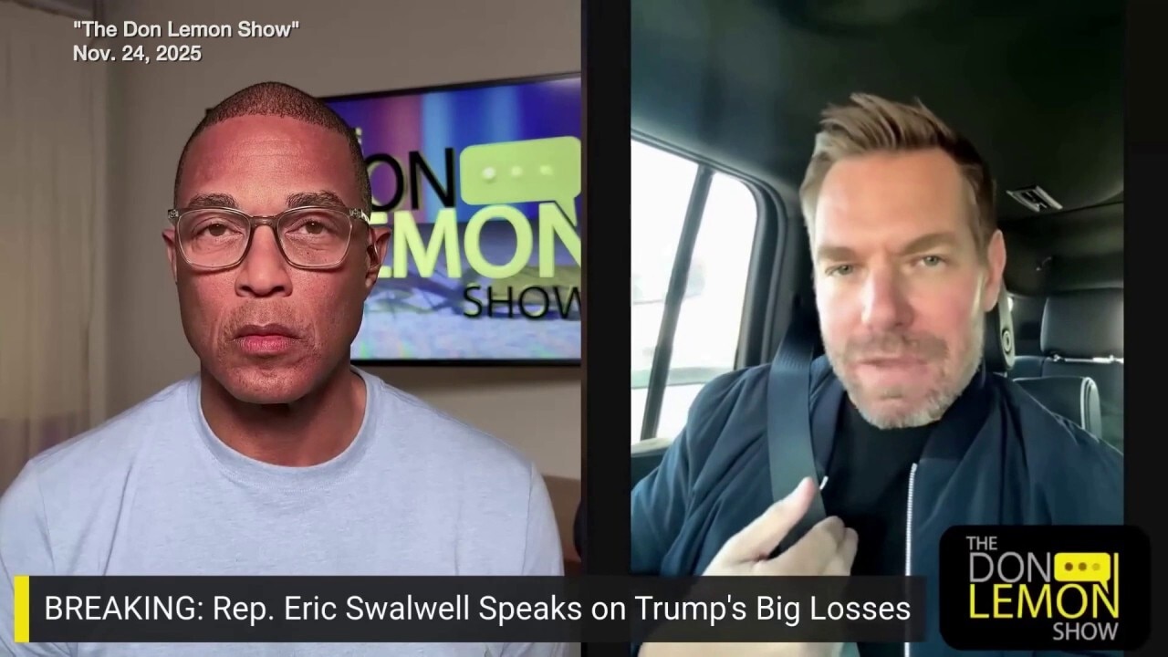 Rep. Eric Swalwell says military members tell him they can be a 'check' on Trump